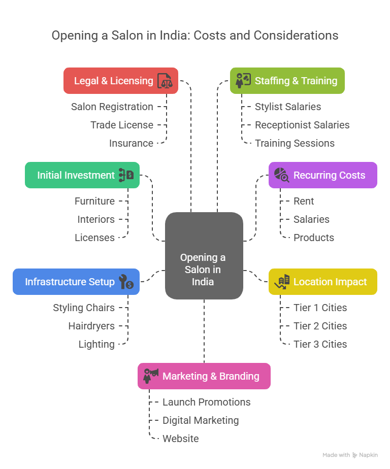 Opening a Salon in India: Costs and Considerations