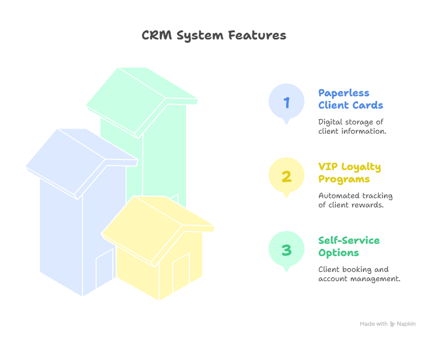 salon crm, software for salons