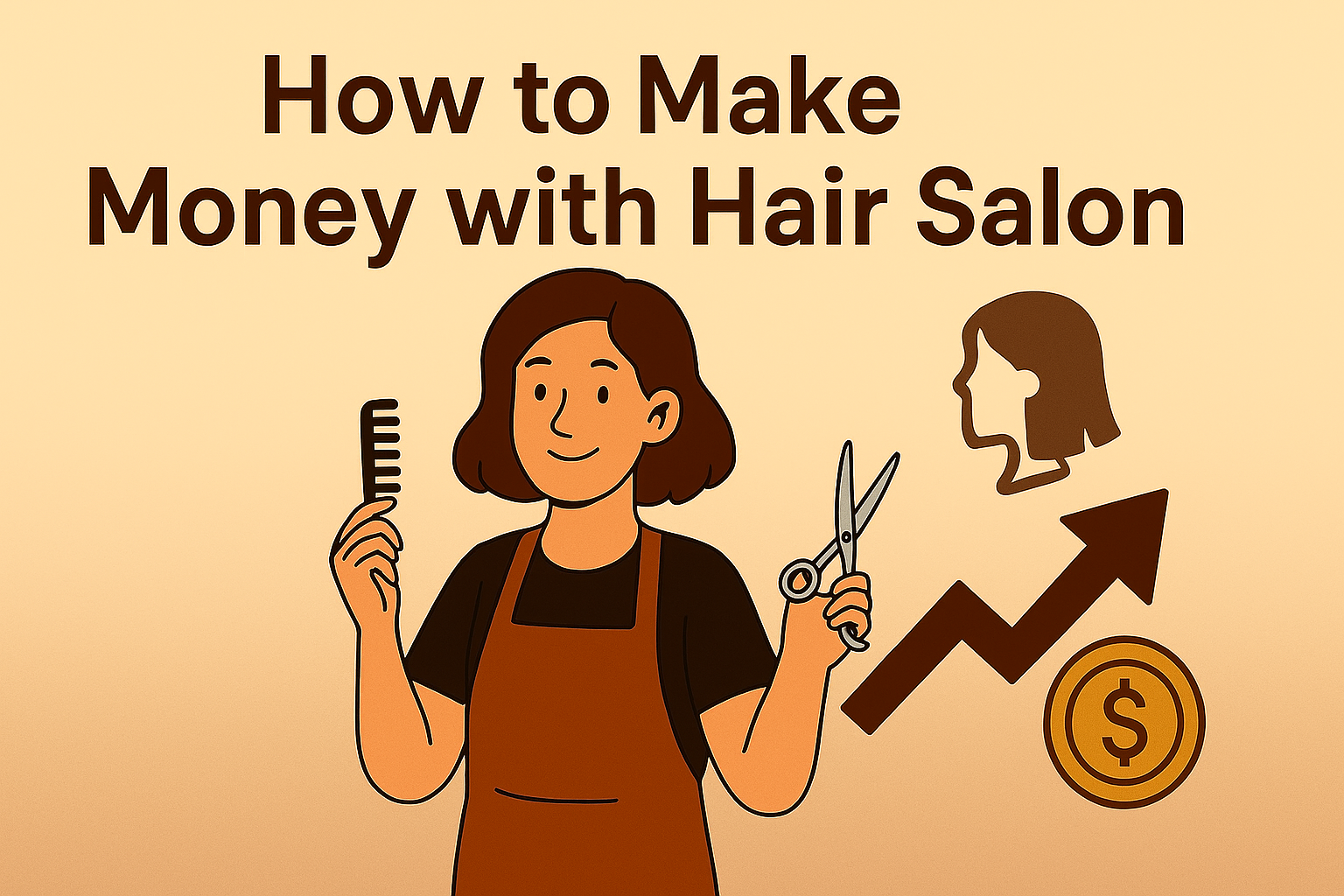 make money with hair salon