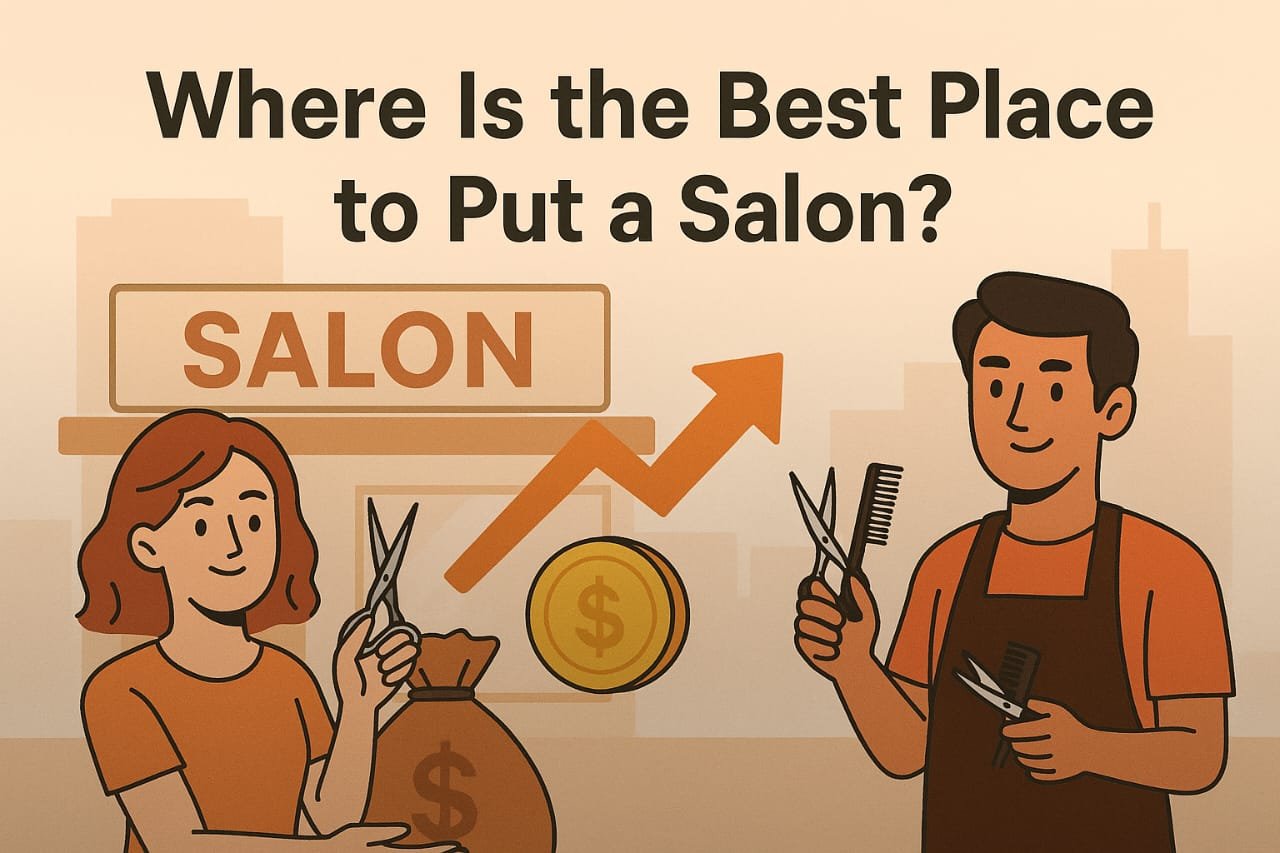 where is the best place to put a salon